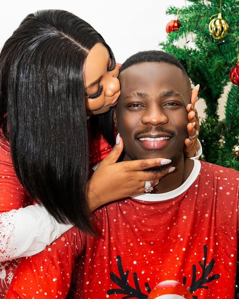 BBNAIJA?s Queen Mercy and her husband, David Oyekanmi release  Christmas photos